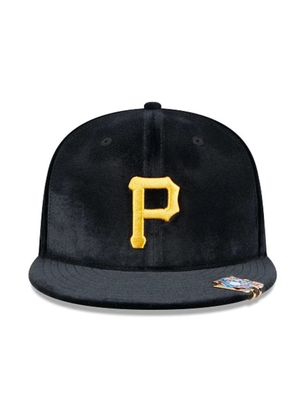 NWT New Era Pittsburgh Pirates Velvet Visor Clip 59FIFTY Fitted Hat